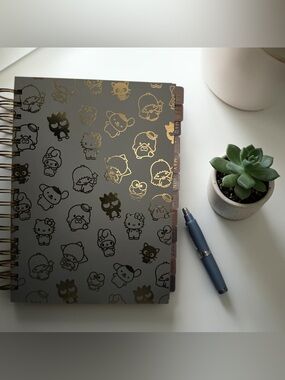 Hello Kitty & Friends Planner with Gold Foil Character Accents